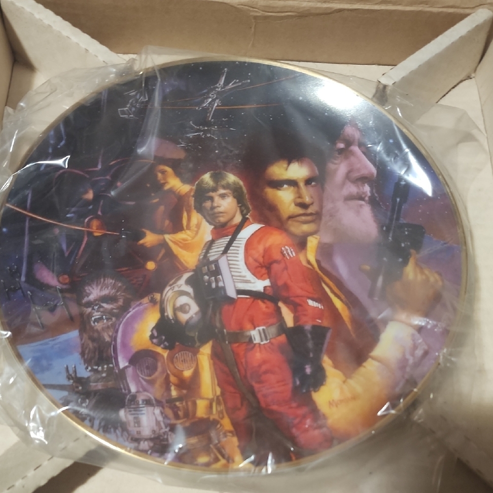 Star Wars Collectible Plate